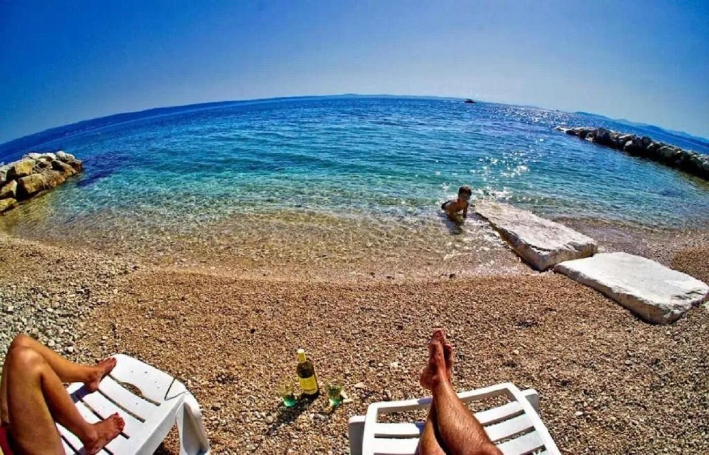 Apartment Knez 1 - 50 M From Beach Podstrana Esterno foto